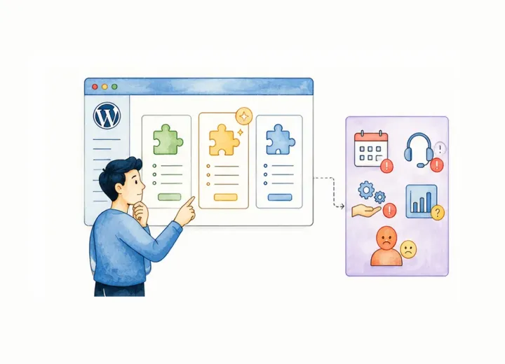 ۱۰ اشتباه رایج در انتخاب افزونه رزرو وردپرس