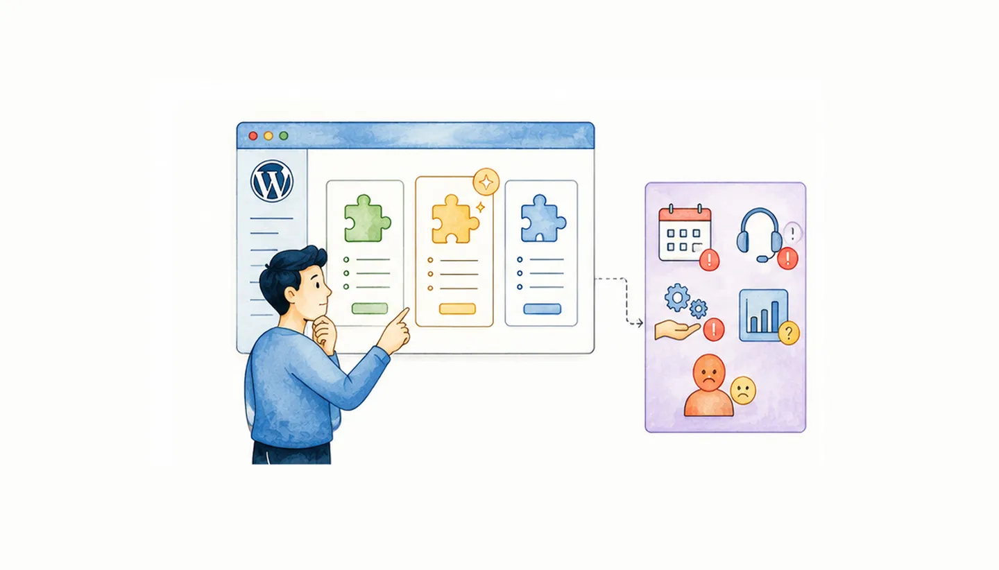 ۱۰ اشتباه رایج در انتخاب افزونه رزرو وردپرس