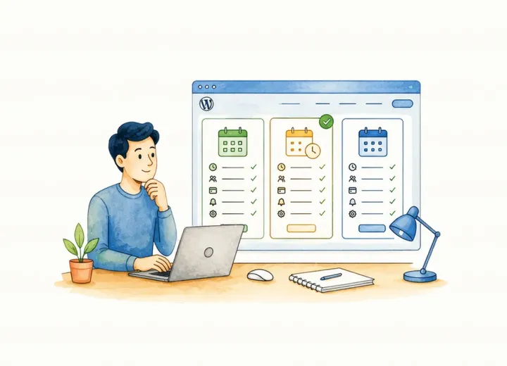 انتخاب سیستم رزرو برای سایت خدماتی وردپرسی: ۷ معیار مهم قبل از خرید