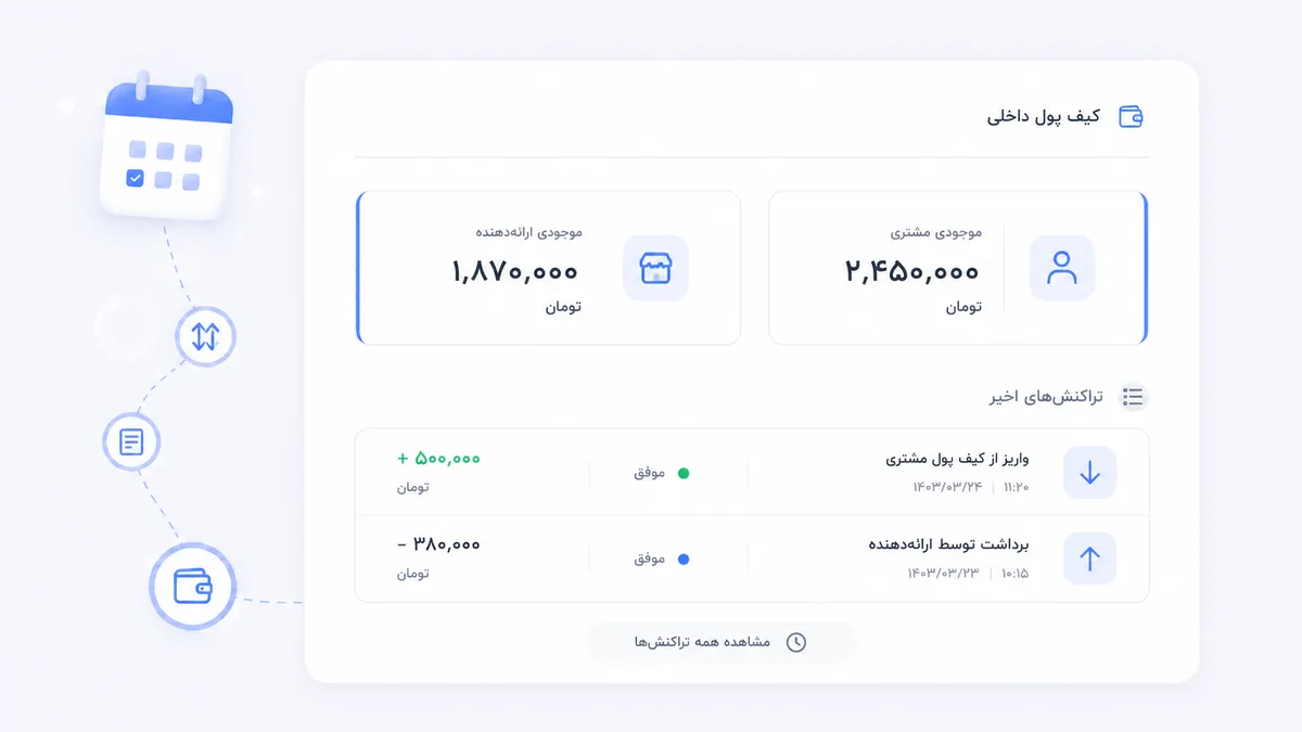 کیف پول داخلی